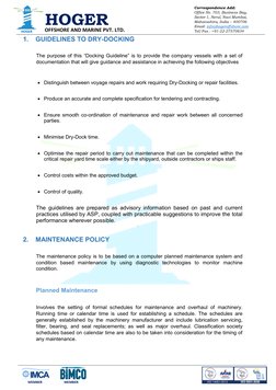 Dry Docking Checklist.pdf Dry Docking Guidelines and Maintenance | PDF | Ships | Specification ...