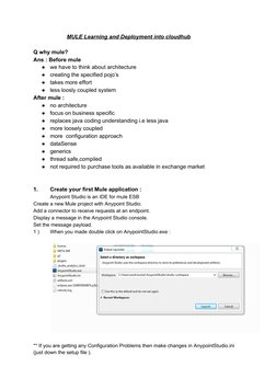 MULE Application Deployment Guide | PDF | Java (Programming Language ...