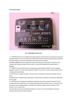 C2002 Speed Control Unit Guide | PDF | Switch | Actuator