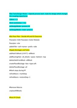 Innovus Command Reference Guide | PDF | Electronics | Computer Engineering