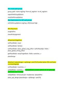 Innovus Command Reference Guide | PDF | Electronics | Computer Engineering
