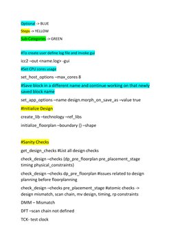 ICC2 User Guide: Commands & Flow | PDF | Digital Electronics | Computer ...
