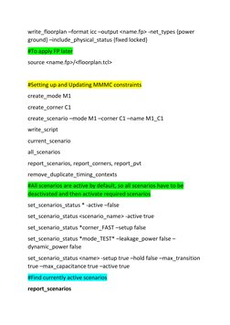 ICC2 User Guide: Commands & Flow | PDF | Digital Electronics | Computer ...