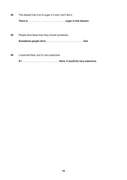b1 Unit 10 Progress Test | PDF
