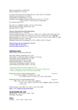 Fabric steel strength, fy = 485 N/mm² 
Effective Depth, dy = 121.0 mm 
 
Average Concrete Stress above Neutral Axis, k1 =