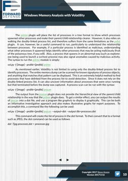 (https://www.forwarddefense.com/) (https://twitter.com/ForwardDefense)Windows Memory Analysis with Volatility
10
Copyright 2