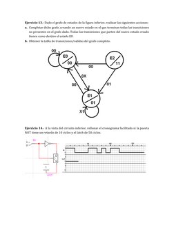 Ejercicio	  13.-­	  Dado	  el	  grafo	  de	  estados	  de	  la	  figura	  inferior,	  realizar	  las	  siguiente