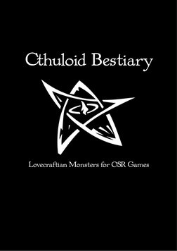Cthuloid Bestiary: Lovecraftian Monsters For OSR Games | PDF | Cats ...