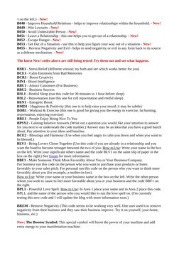 1 on the left.) - New!
B048 - Improve Household Relations - helps to improve relationships within the household. - New!
B049