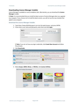 Introduction
Download the Licence Manager Installer
Downloading Licence Manager Installer
Licence Manager is available on eve