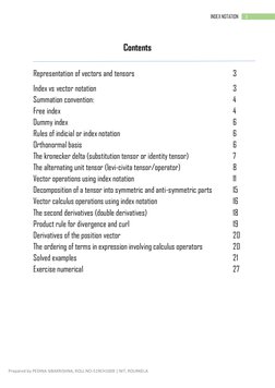 Understanding Index Notation in Tensors | PDF | Tensor | Euclidean Vector