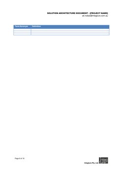 Solution Architecture Document Template | PDF | Scope (Computer Science ...