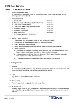PCTC Cargo Lashing Guidelines | PDF | Cargo | Ton