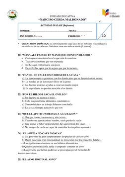 V1 
 
 
 
 
 
10 
UNIDAD EDUCATIVA 
“NARCISO CERDA MALDONADO”  
 
 
 
 
 
 
 
 
 
ORIENTACIÓN DIDÁCTICA: lea detenidamente c