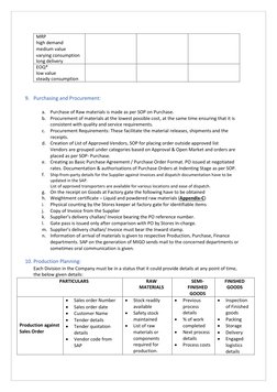 MRP 
high demand 
medium value 
varying consumption 
long delivery 
 
 
 
EOQ* 
low value 
steady consumption 
 
 
 
 
 
9. P