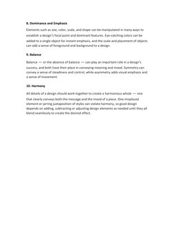 10 Key Elements of Visual Design | PDF | Typography | Shape