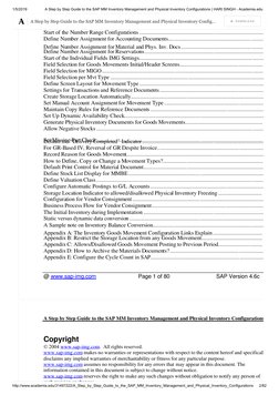 A Step by Step Guide To The SAP MM Inventory Management and Physical ...