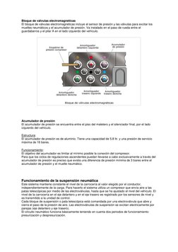 Bloque de válvulas electromagnéticas 
El bloque de válvulas electromagnéticas incluye el sensor de presión y las válvulas par