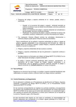 Tipo de Documento:     GUIA
Ámbito de Aplicación:   UNIDAD DE NEGOCIO MARKETING PERU
Propietario:   TECNICA COMERCIAL
Código: