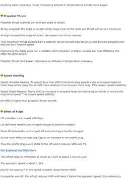 Anything which deceases thrust (increasing altitude or temperature) will decrease power.
 Propeller Thrust
Propeller thrust d