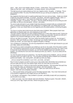 Empowering Hypnobirthing Script | PDF | Breathing | Relaxation (Psychology)