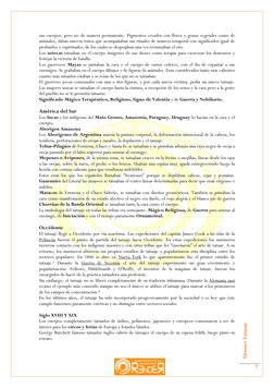 Dossier Tatuaje  
7 
 
sus cuerpos, pero no de manera permanente. Pigmentos creados con flores y grasas vegetales com