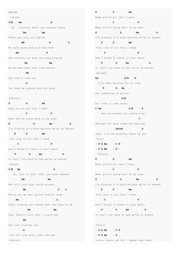 HEAVEN 
 [Verse] 
C/E    Am                    G 
  Oh   thinking about our younger years 
          Dm           Am 
There w