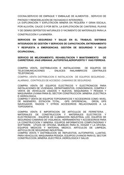 COCINA,SERVICIO DE EMPAQUE Y EMBALAJE DE ALIMENTOS , SERVICIO DE
PINTADO Y REMODELACIÓN DE FACHADAS E INTERIORES .
LA EXPLORA