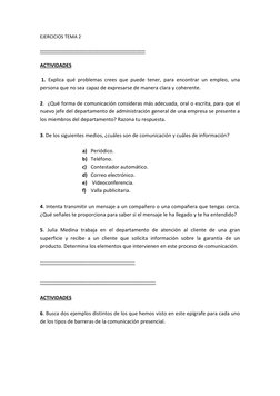 EJERCICIOS TEMA 2 
------------------------------------------------------------- 
ACTIVIDADES 
 1. Explica qué problemas cree