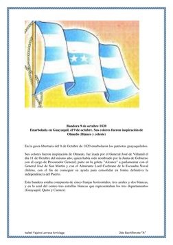 Isabel Yajaira Larrosa Arriciaga                                                                           2do Bachillerato “