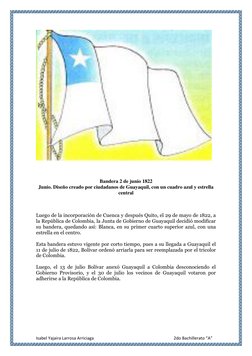 Isabel Yajaira Larrosa Arriciaga                                                                           2do Bachillerato “