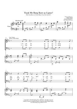 






Copyright © 1991 Broadman Press (SESAC). All rights reserved.
Edition owned by Katapatan Baptist Church by John