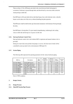 SONG HAU 1 THERMAL POWER PLANT PROJECT 
 
 
 
 
SH1-DHI-P1LAB-M-M01-PHL-5306 
Rev.7 
6 of 19 
 
There are three (3) Nos. HP h