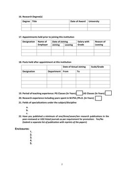 UGC API Score Calculation Guidelines | PDF | Thesis | Doctor Of Philosophy