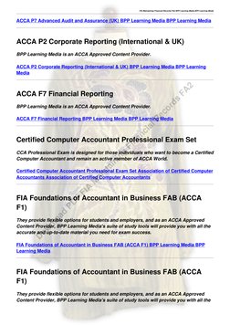 FIA Maintaining Financial Records FA2 BPP Learning Media (http://tikvdwaaqbaj.yoof.pw) (http://5f0udwaaqbaj.yoof.pw) BPP Lear