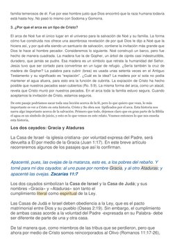 familia temerosos de él. Fue por ese hombre justo que Dios encontró que la raza humana todavía
está hasta hoy. No pasó lo mi