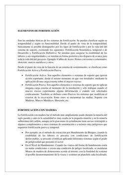 ELEMENTOS DE FORTIFICACIÓN  
 
Son las unidades básicas de los sistemas de fortificación. Se pueden clasificar según su