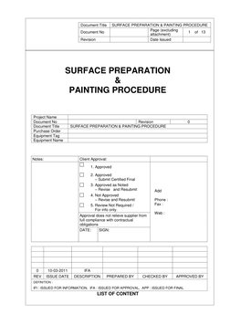 Surface Preparation & Painting Guide | PDF | Paint | Abrasive