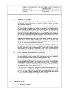Surface Preparation & Painting Guide | PDF | Paint | Abrasive