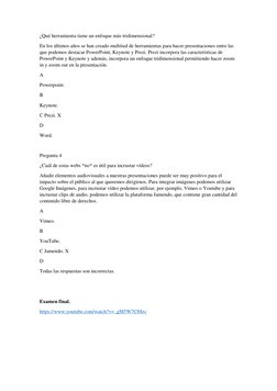 ¿Qué herramienta tiene un enfoque más tridimensional? 
En los últimos años se han creado multitud de herramientas para hacer