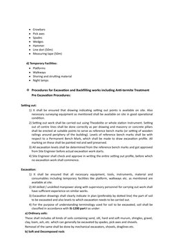 Excavation and Backfilling Method Statement | PDF | Civil Engineering ...