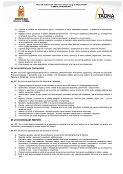 “Año de la Lucha Contra la Corrupción y la Impunidad”
GERENCIA MUNICIPAL
____________________________________________________