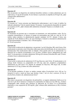 Universidad  Andrés Bello                           Guía de Seminario 
 
CAMPUS CASONA DE LAS CONDES                   CA