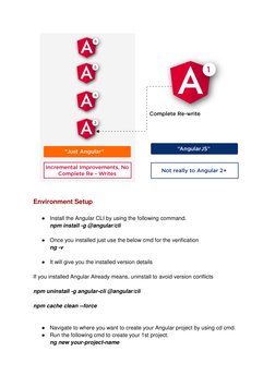 Angular CLI Setup and Features Guide | PDF | Class (Computer ...
