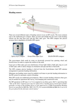 DP Operator Course: Sensor Management | PDF | Compass | Sensor