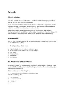 JMockit: Mocking in Java Testing | PDF | Method (Computer Programming ...