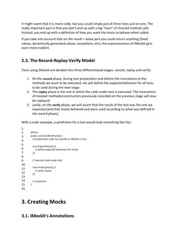 JMockit: Mocking in Java Testing | PDF | Method (Computer Programming ...