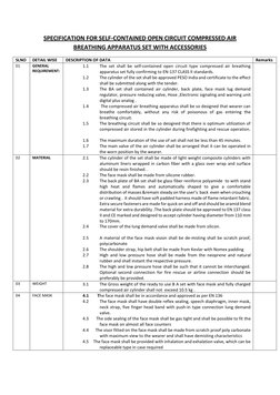 BA Set Specifications and Details | PDF | Valve | Equipment