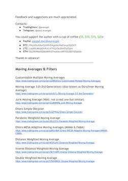 Free Pine Script Indicators for TradingView | PDF | Moving Average ...