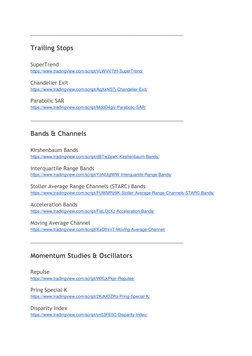 Free Pine Script Indicators for TradingView | PDF | Moving Average ...